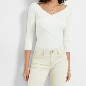 Express knit top Large NWT